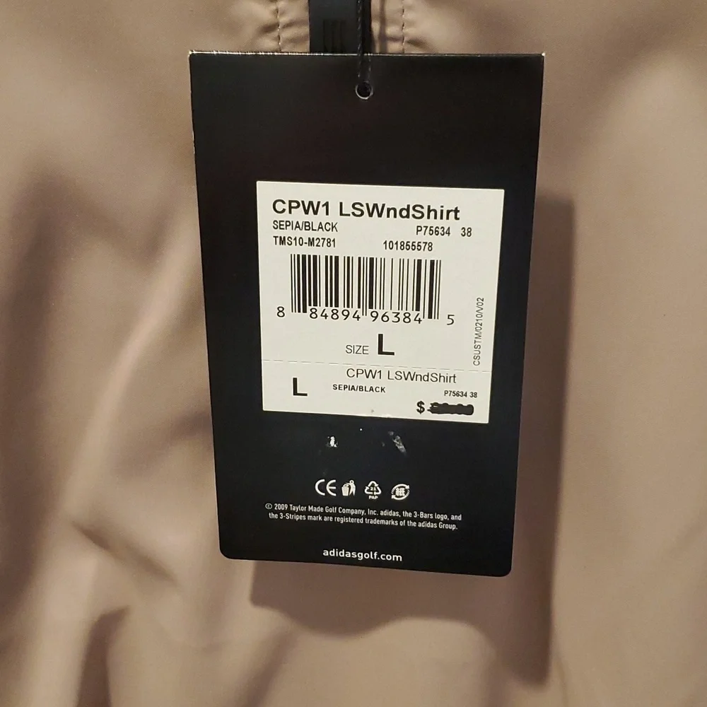 Adidas climate proof pullover L